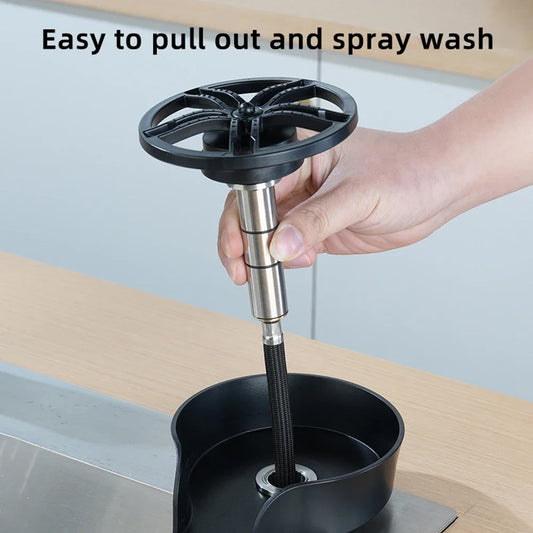 AquaSpin™ | 2-in-1 Pro Glass Rinser