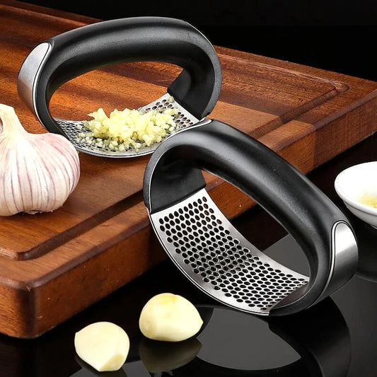RockPress™ | Stainless Steel Pro Garlic Crusher