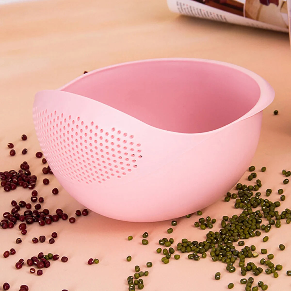 AquaDrain™ | Smart Prep & Drain Bowl