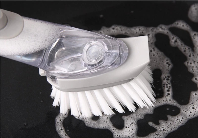 SoapGlide™ | 2-in-1 Dish Brush & Dispenser System