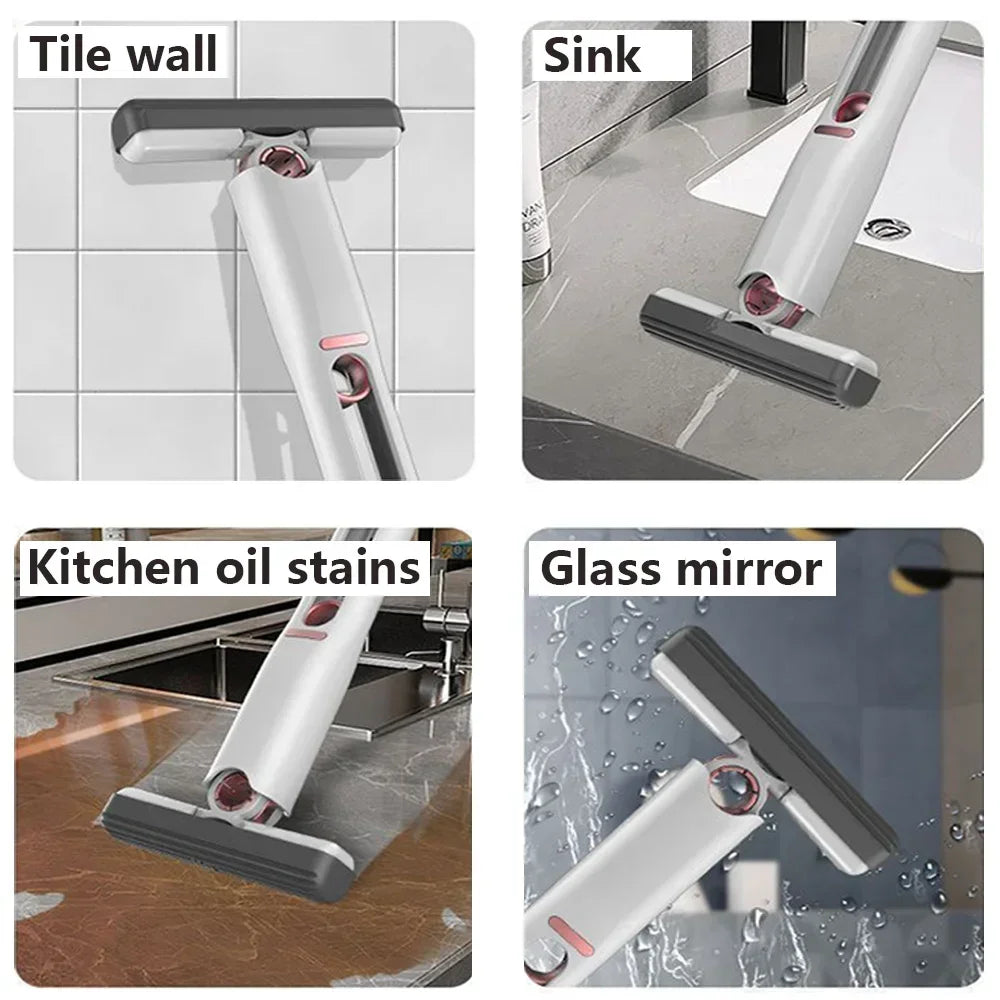 SwiftWipe™ | Self-Squeezing Mini Mop