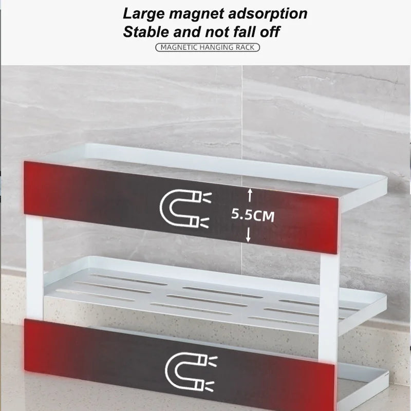 MagnaShelf™ | Heavy-Duty Magnetic Fridge Rack