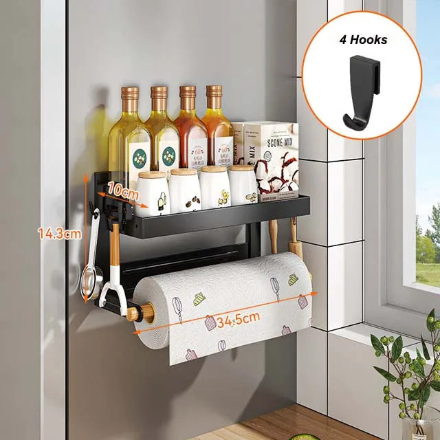 MagnaShelf™ | Heavy-Duty Magnetic Fridge Rack