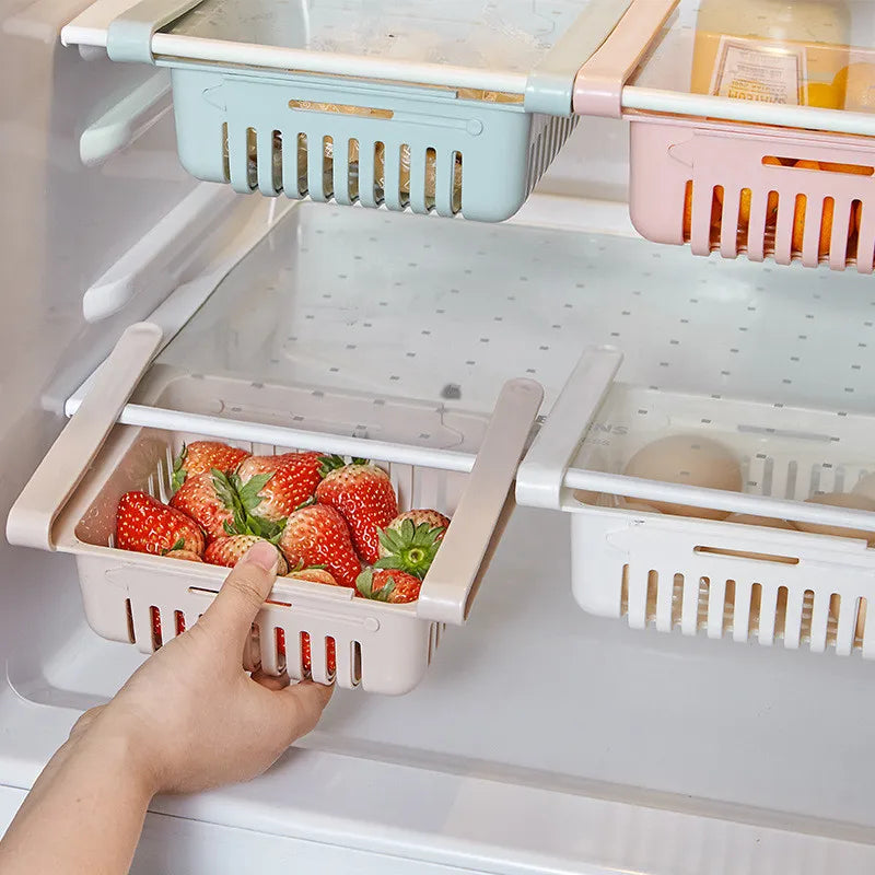 FreshSlot™ | Adjustable Fridge Drawer Organizer