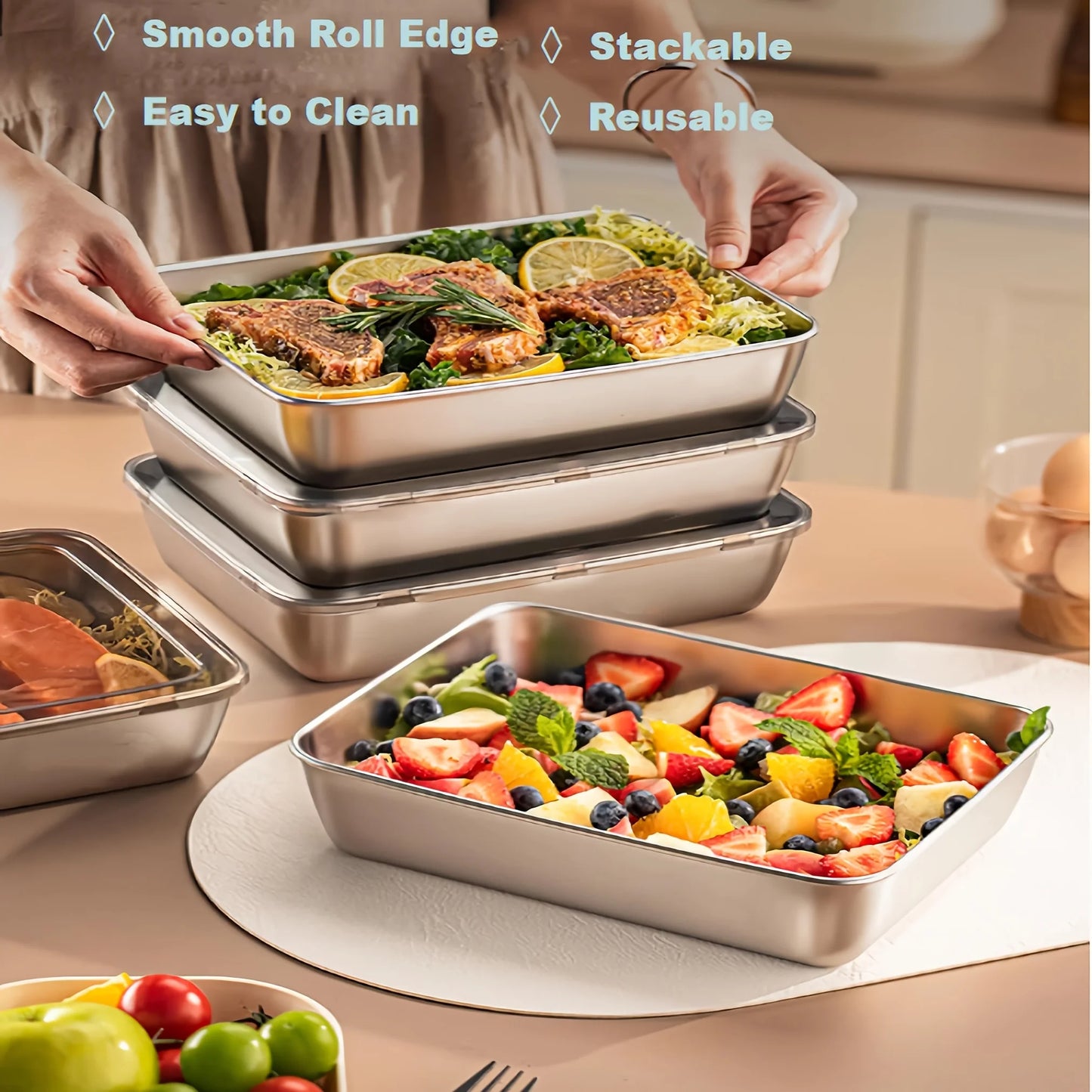 PureStack™ | Premium Stainless Steel Storage Set