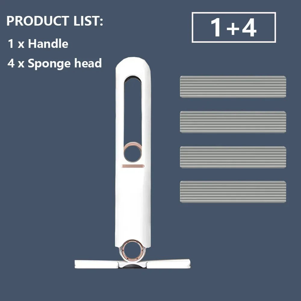 SwiftWipe™ | Self-Squeezing Mini Mop