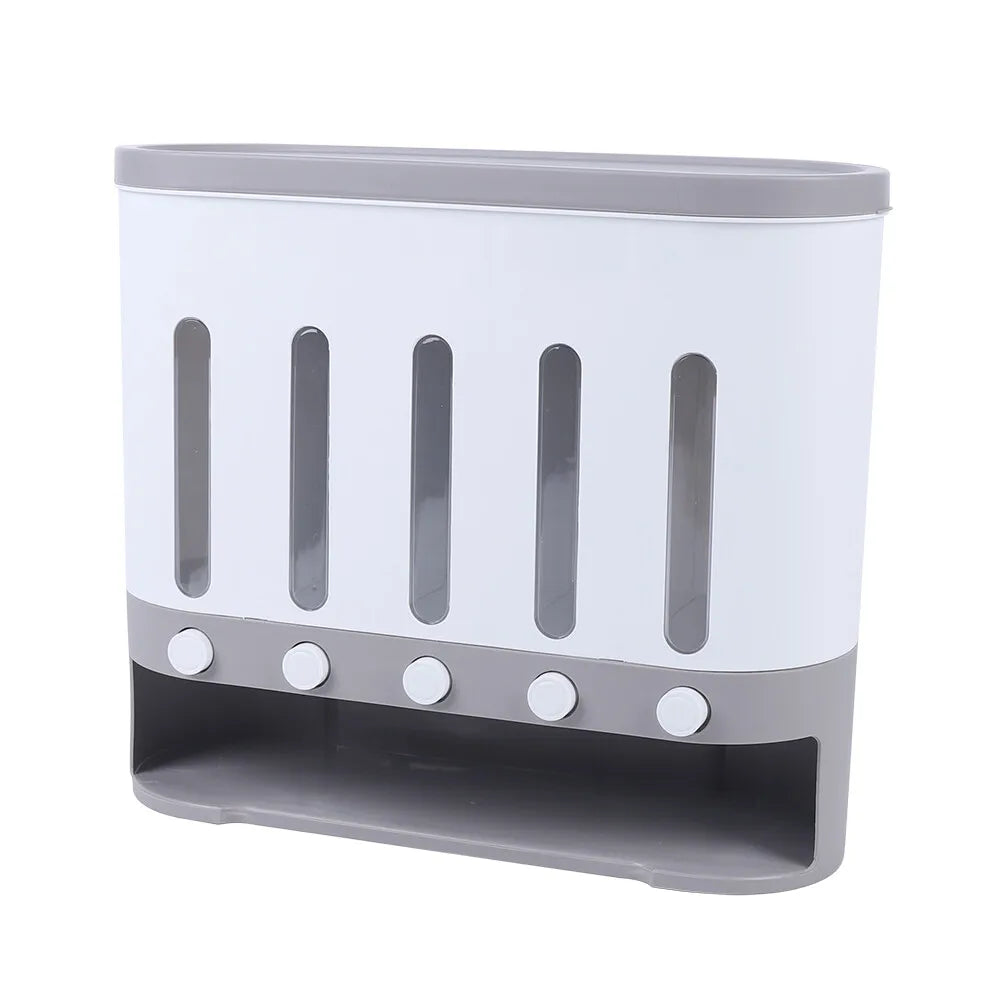 GrainVault™ | Wall-Mounted Multi-Grain Dispenser (9kg)