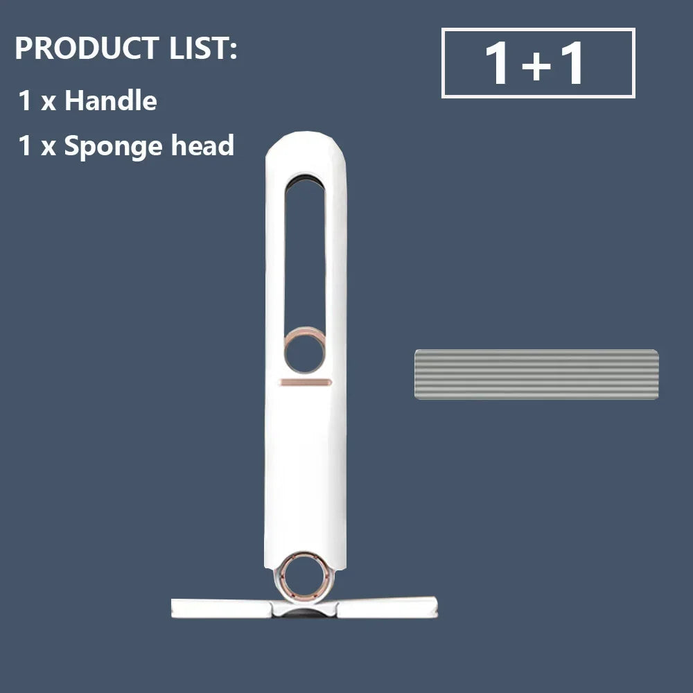 SwiftWipe™ | Self-Squeezing Mini Mop