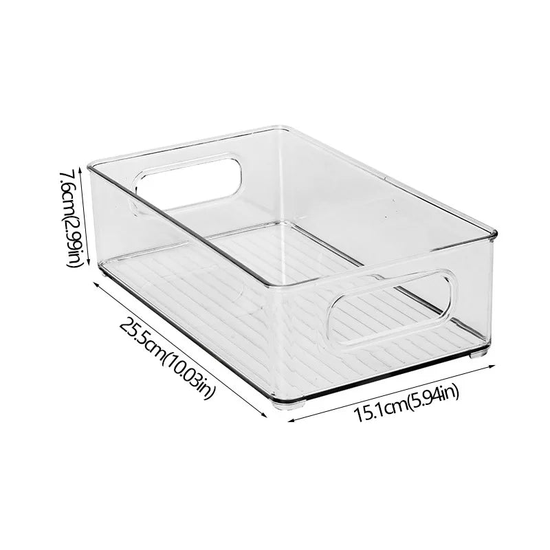 CrystalClear™ | Stackable Pantry & Fridge Bin