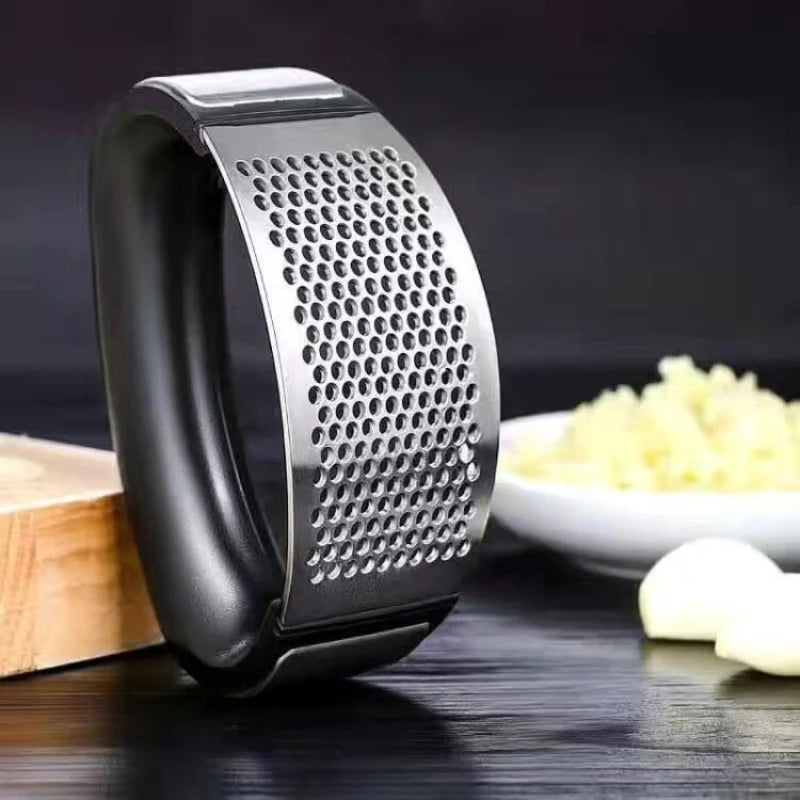 RockPress™ | Stainless Steel Pro Garlic Crusher