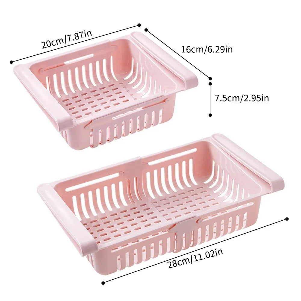FreshSlot™ | Adjustable Fridge Drawer Organizer