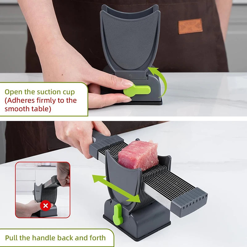 ChefSlice™ | Pro-Precision Manual Meat Slicer