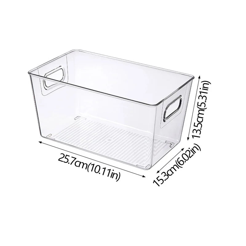 CrystalClear™ | Stackable Pantry & Fridge Bin