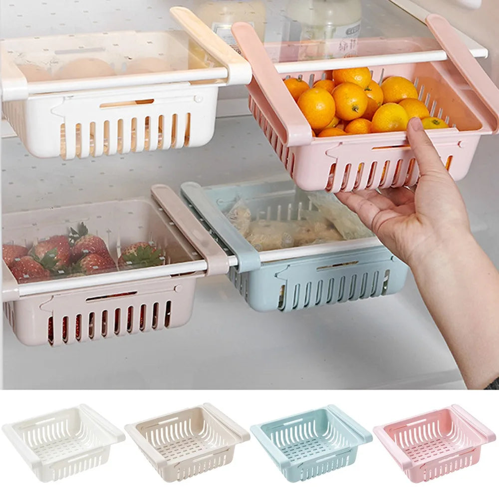 FreshSlot™ | Adjustable Fridge Drawer Organizer