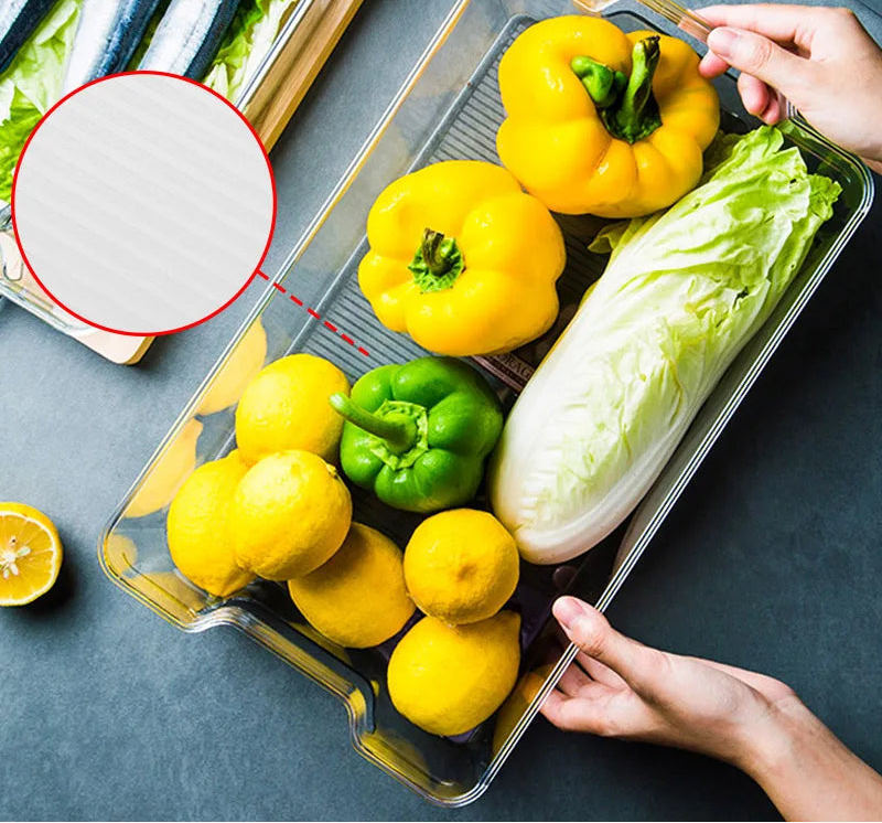 CrystalClear™ | Stackable Pantry & Fridge Bin