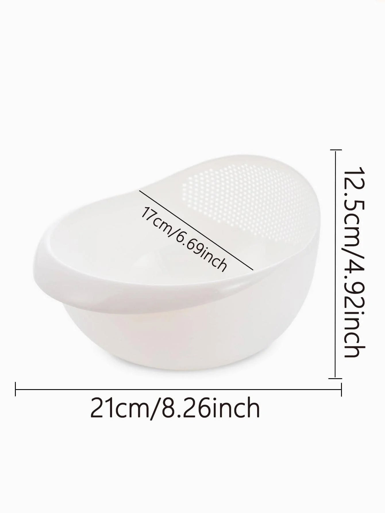 AquaDrain™ | Smart Prep & Drain Bowl