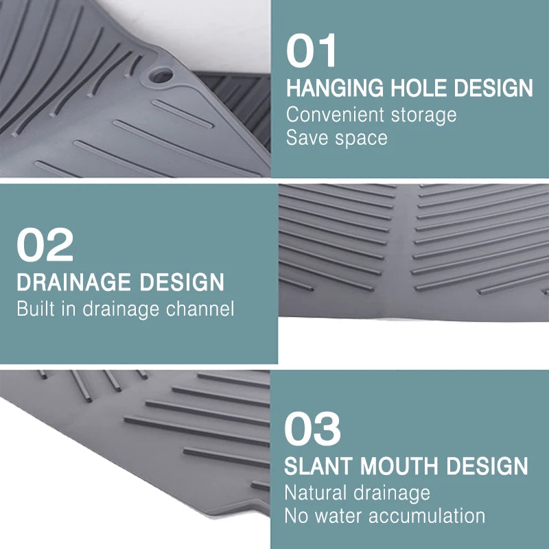 DryFlex™ | Premium Silicone Drying Mat