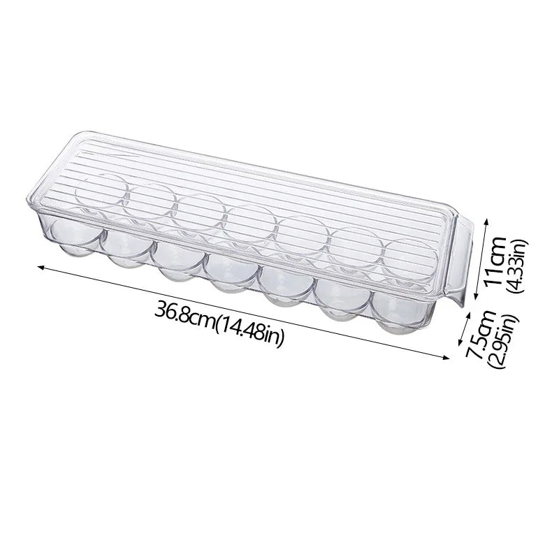 CrystalClear™ | Stackable Pantry & Fridge Bin