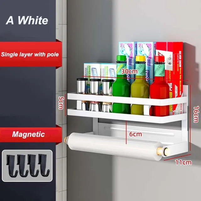 MagnaShelf™ | Heavy-Duty Magnetic Fridge Rack