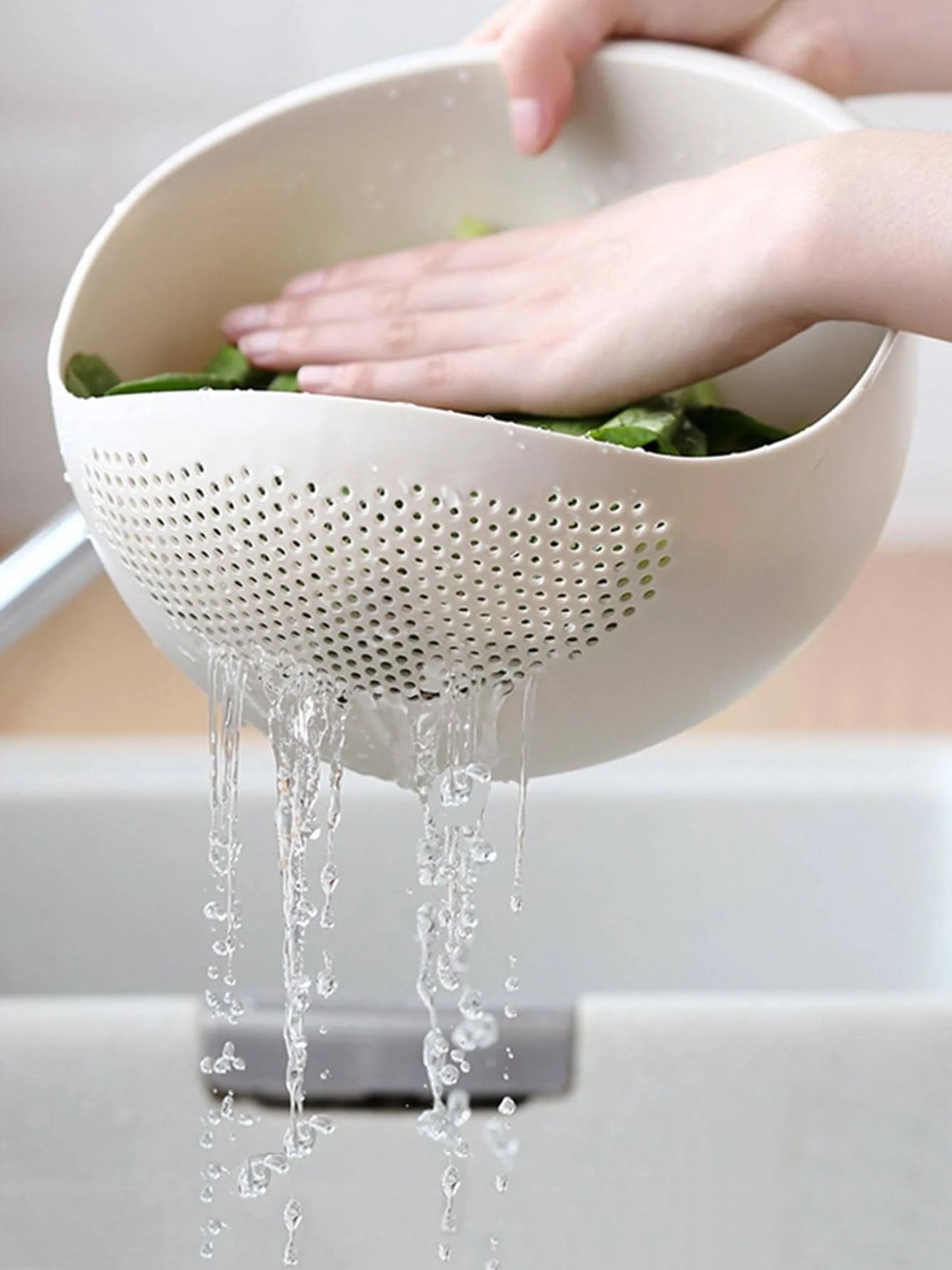 AquaDrain™ | Smart Prep & Drain Bowl