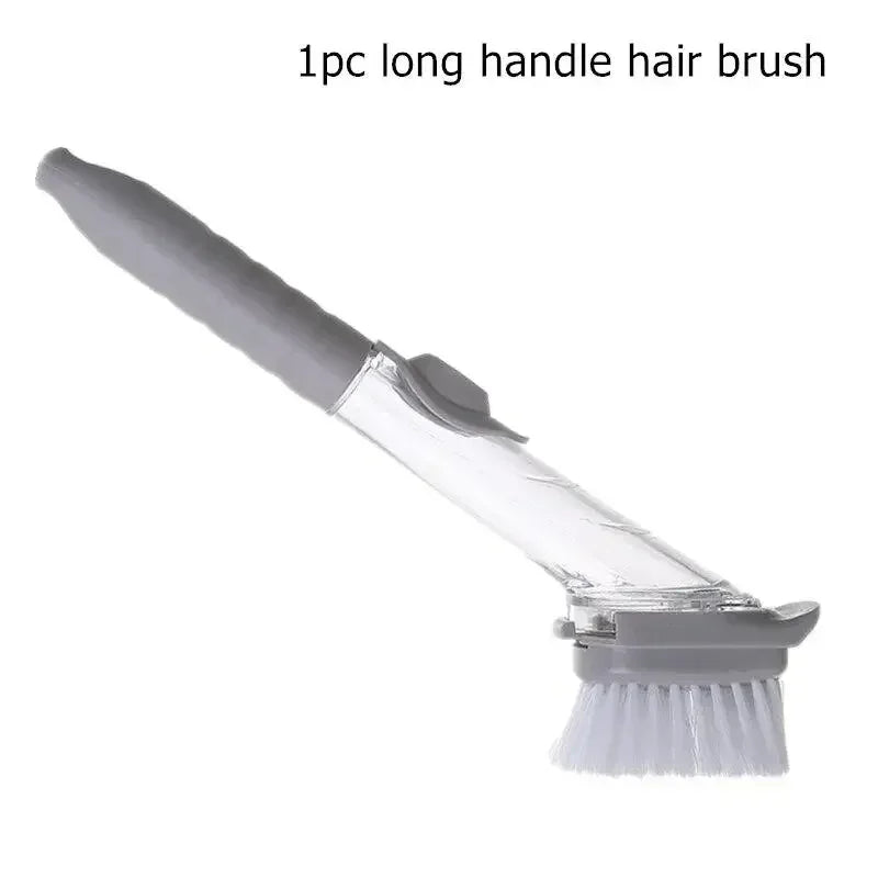 SoapGlide™ | 2-in-1 Dish Brush & Dispenser System