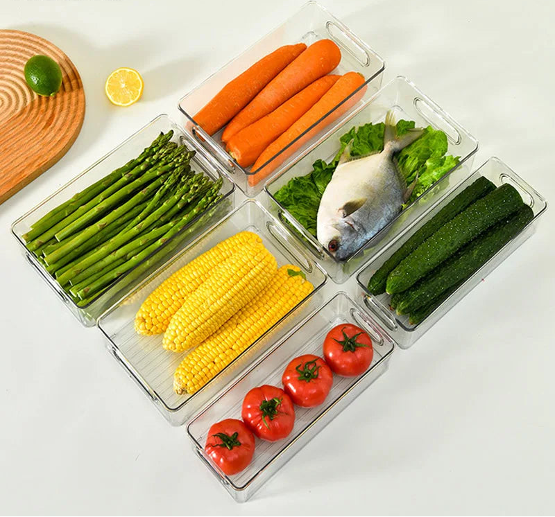 CrystalClear™ | Stackable Pantry & Fridge Bin