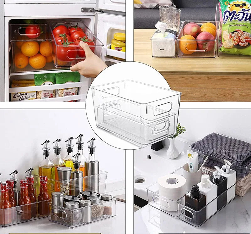 CrystalClear™ | Stackable Pantry & Fridge Bin