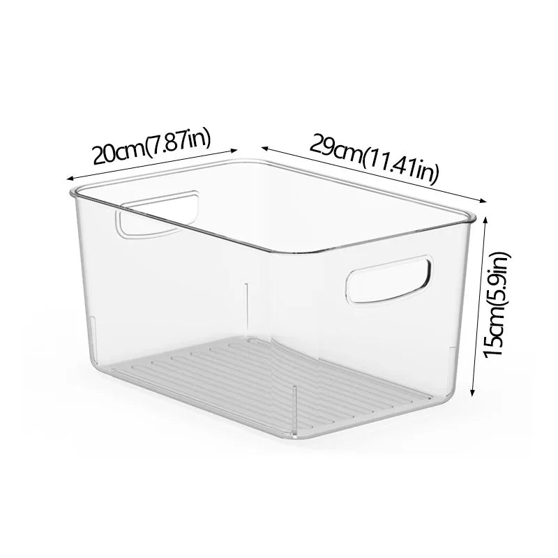 CrystalClear™ | Stackable Pantry & Fridge Bin