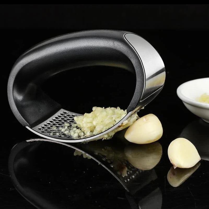 RockPress™ | Stainless Steel Pro Garlic Crusher
