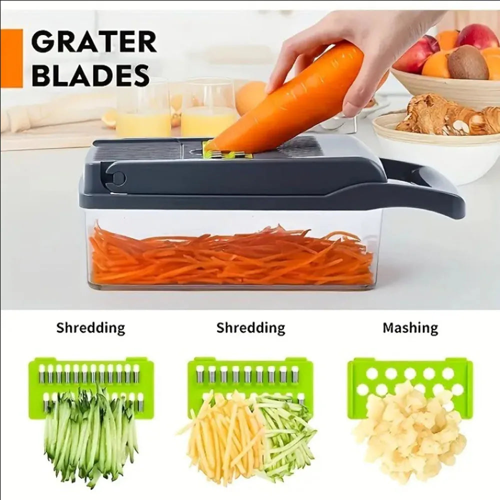 MasterSlice™ | 8-in-1 Professional Vegetable Chopper